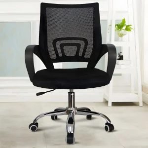 Low back secretarial office seat