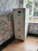 Fire Proof 4-Drawers Cabinet