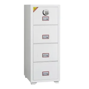 4-drawer fireproof filing cabinet