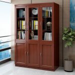3-Door Wooden Executive Cabinet