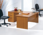 1.4M Curved Office Desk