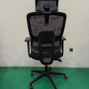 Reclining high back office chair
