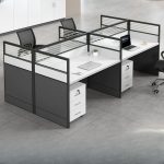 4 pax partition office table