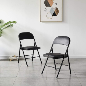 Foldable Black Chair