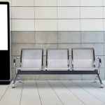 Reception 3-seater waiting bench