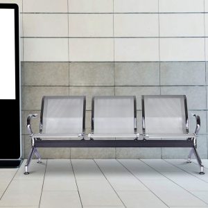 Reception 3-seater waiting bench