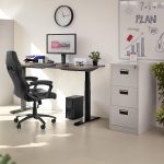 3-drawer office filing cabinet
