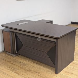Marco Executive Office Desk with Side Storage Cabinet