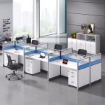 Modular office workstation (6-way)