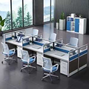 6-seater modular workstation