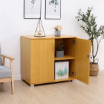Wooden office cabinet