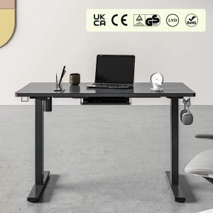 Black Electric Adjustable Table