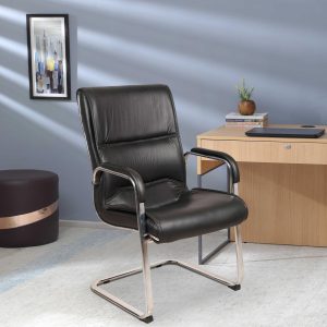 Executive Leather Visitor Chair