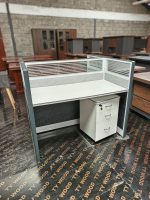 Grey 2 way Workstation