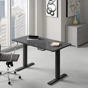 1200mm black electric table