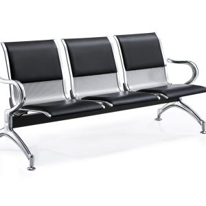 Padded 3 Link  Waiting Bench