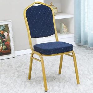 Blue Banquet Chair